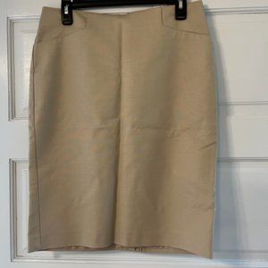 Khaki Pencil Skirt